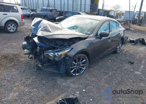 2018 Mazda Mazda3 Touring из США, поврежденный, VIN 3MZBN1V37JM247465